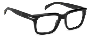 Designer Men David Beckham Eyeglasses: DB 7107 - Black(2)- SpecSMART Eye Clinic (Diagonal View)